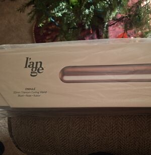 Lange Rose Gold Titanium Curling Iron Wand